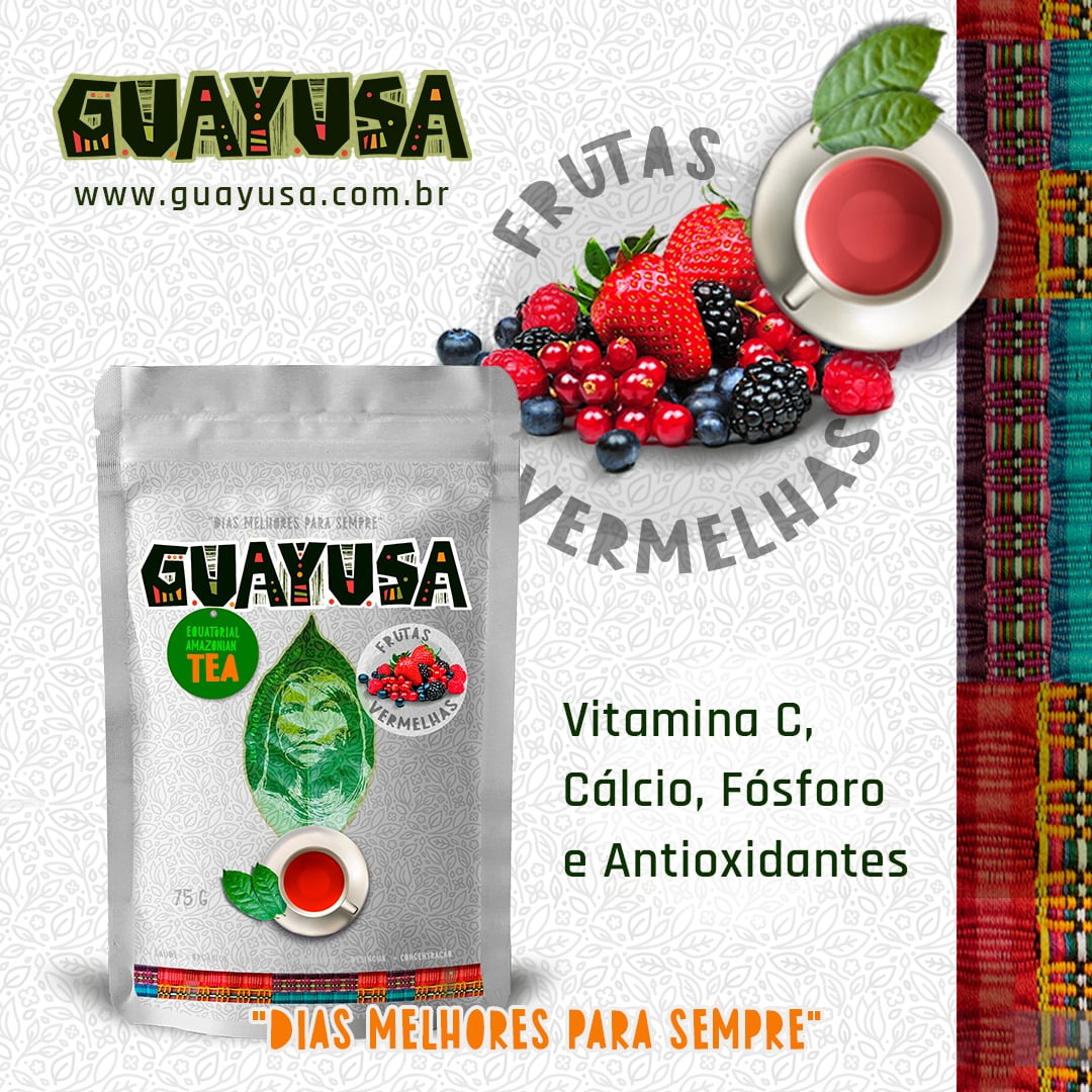 Guayusa Frutas Vermelhas